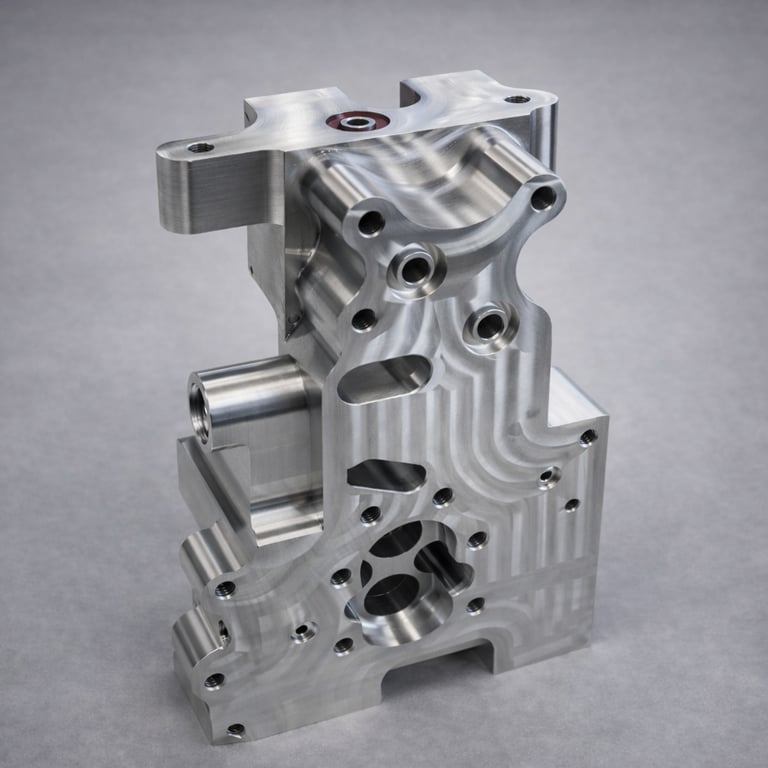 MACHINED HYDRAULIC MANIFOLD