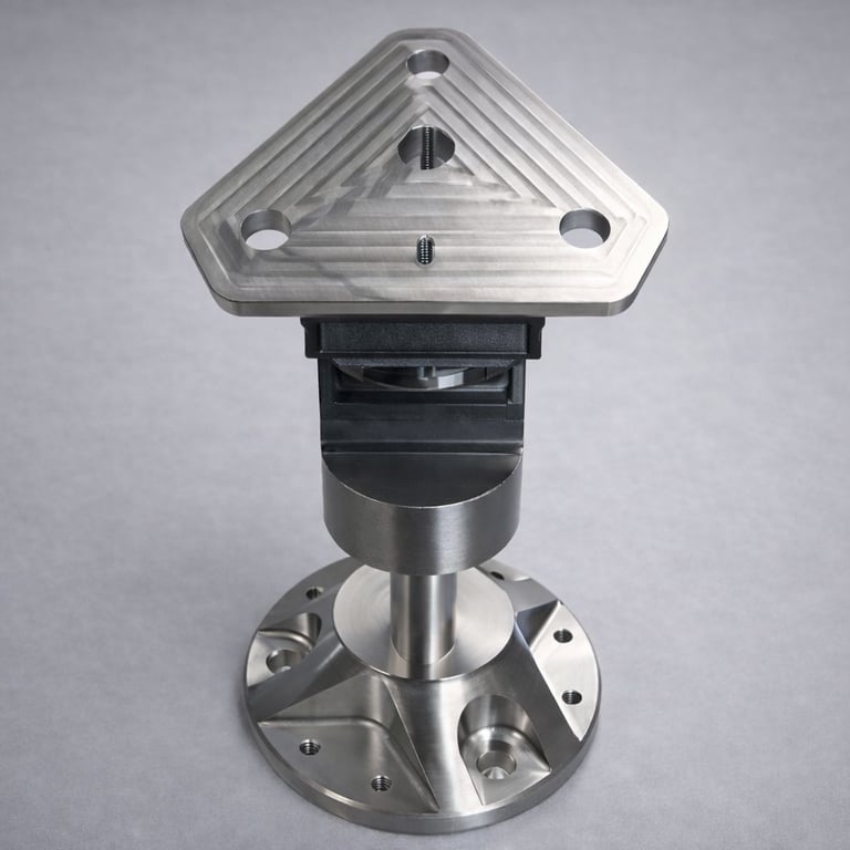 machined titanium landing gear