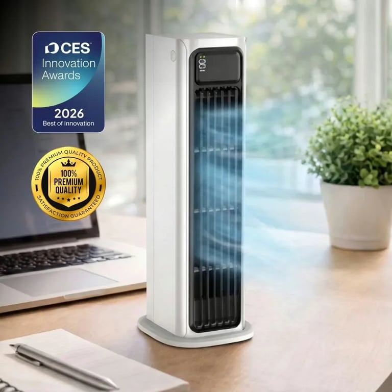 AiraBreeze Tragbare Klimaanlage | Angenehme Kühlung Im Sommer