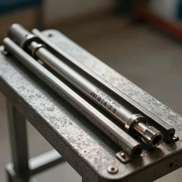 Gros plan technique d'un manomètre en acier inoxydable monté sur un châssis métallique, aiguille indiquant la pression nominale sous un soleil de plomb.