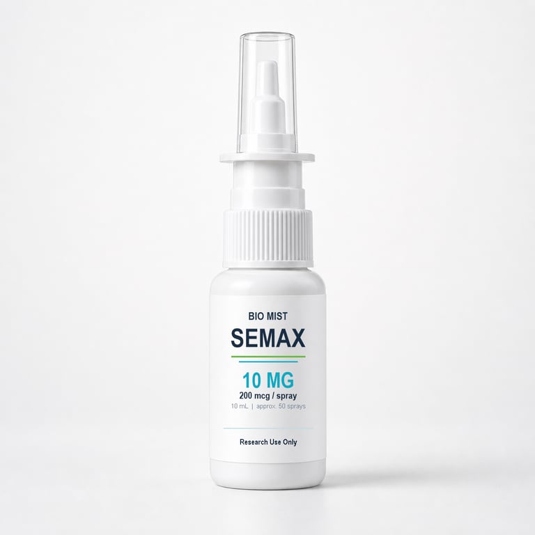 Bio Mist Semax 10 mg research spray bottle