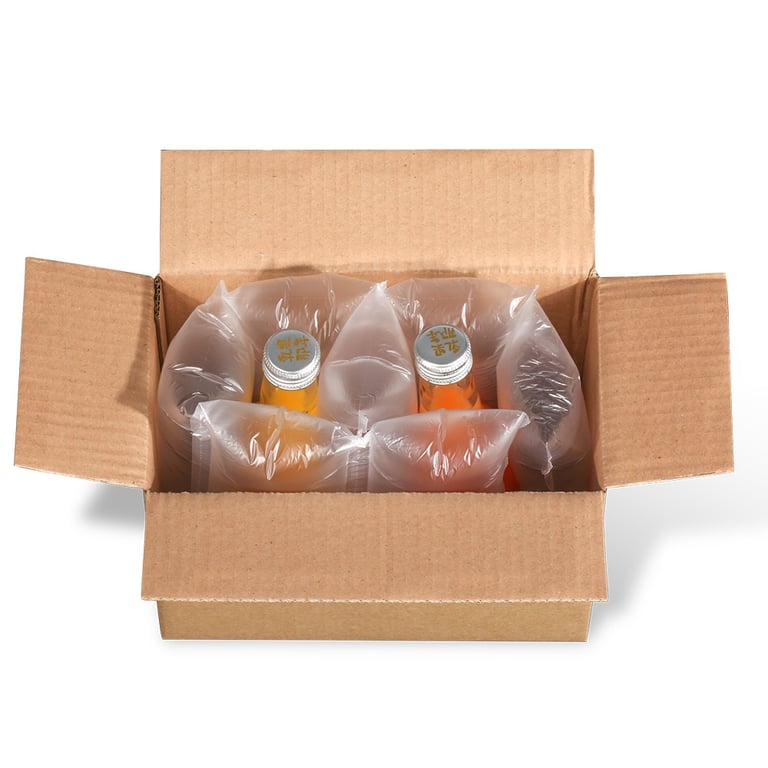 Burbuļplēves aploksnes un gaisa pildvielas trausliem sūtījumiem