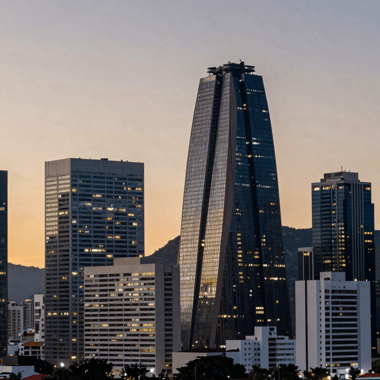 A close-up of a hand signing a contract in a South American / Brazilian notary office, symbolizing trust and reliability, with a steel blue pen.