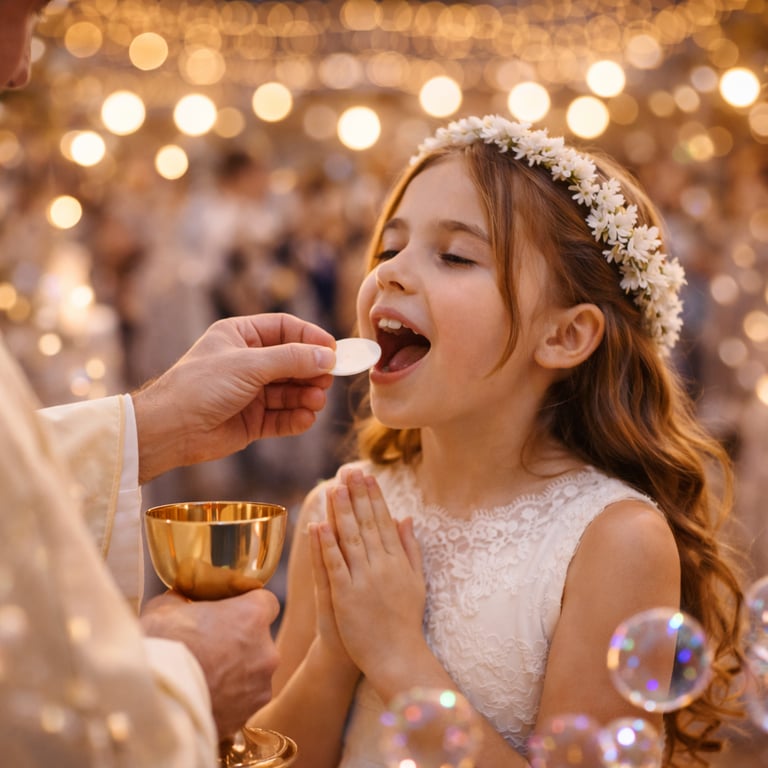 Primera comunion en Sevilla