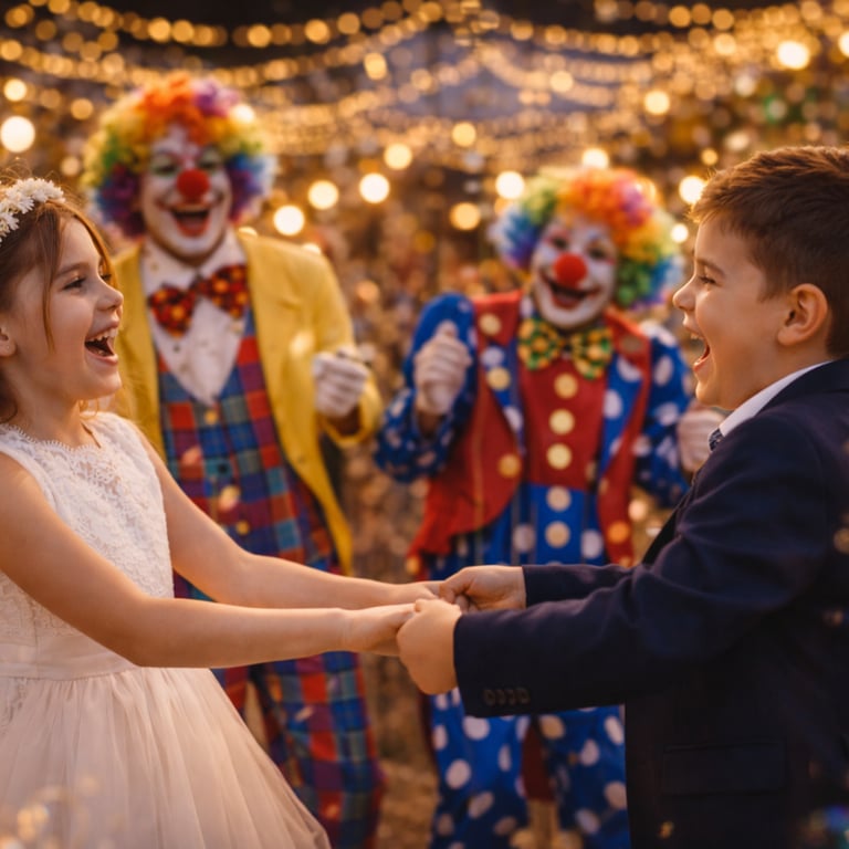 fiesta de comunion con sonido y juegos