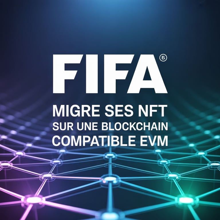 actualités fifa blockchain