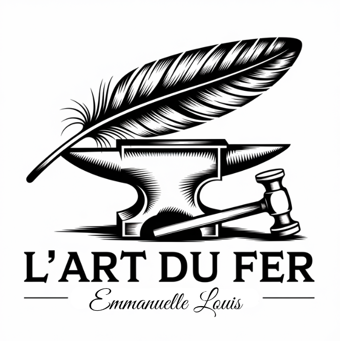 logo l'art du fer ferronnerie d'art