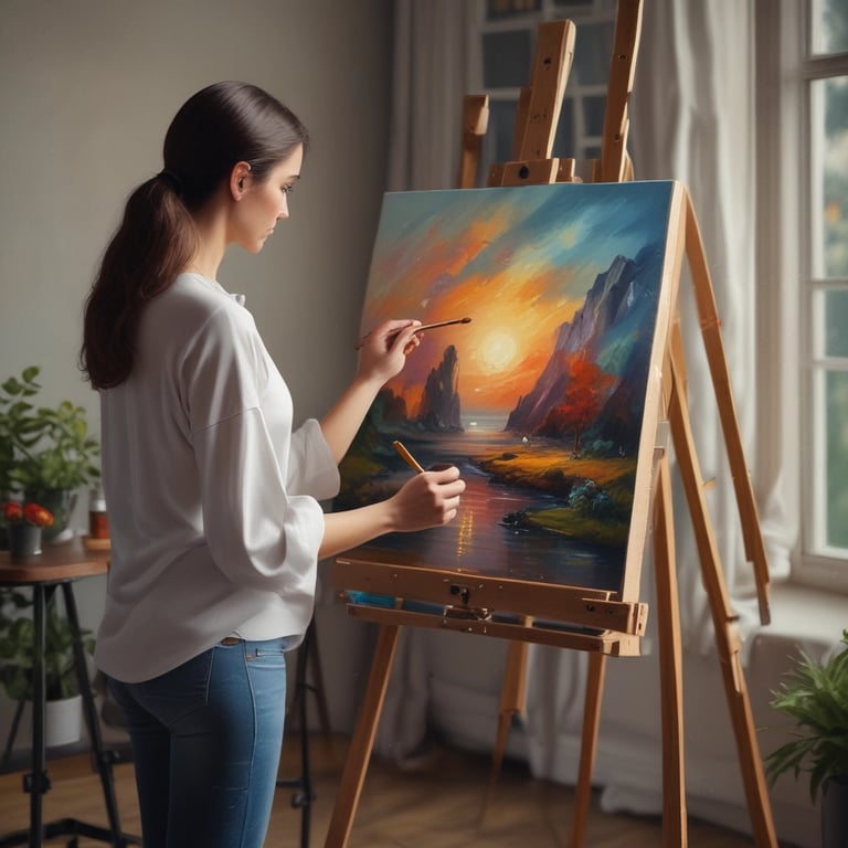 Bright living room with modern inventory