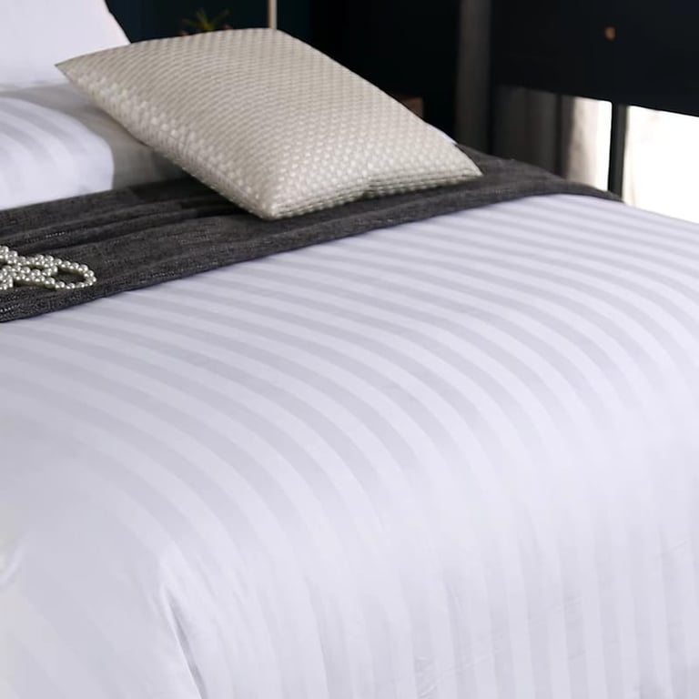 Housse de couette rayures