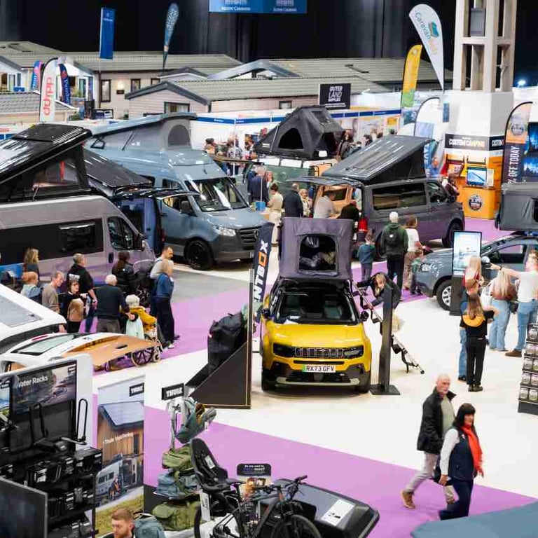 Camping, caravan and motorhome show 2025