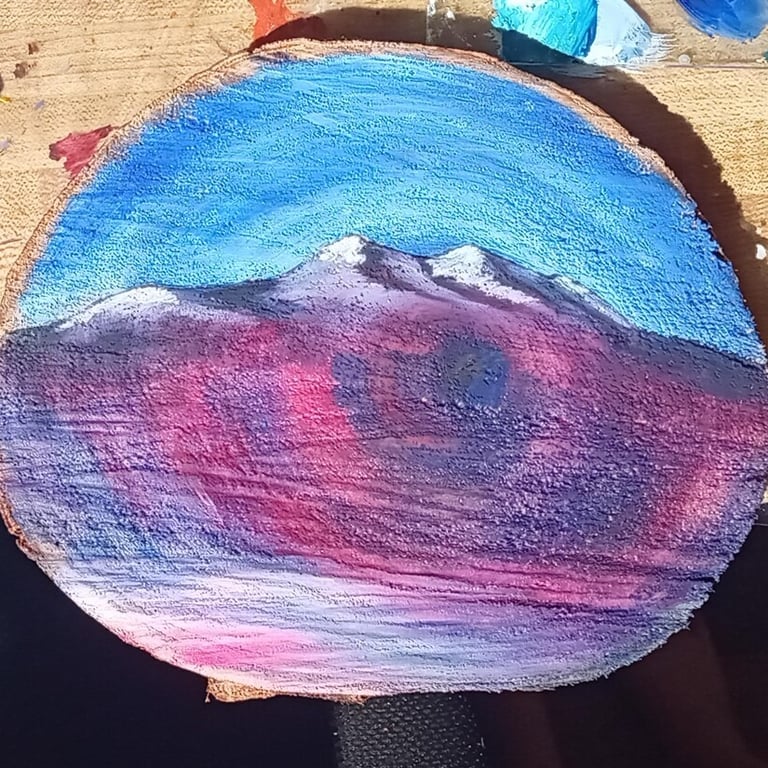 Centre (wood/oil) Kylee Nicole