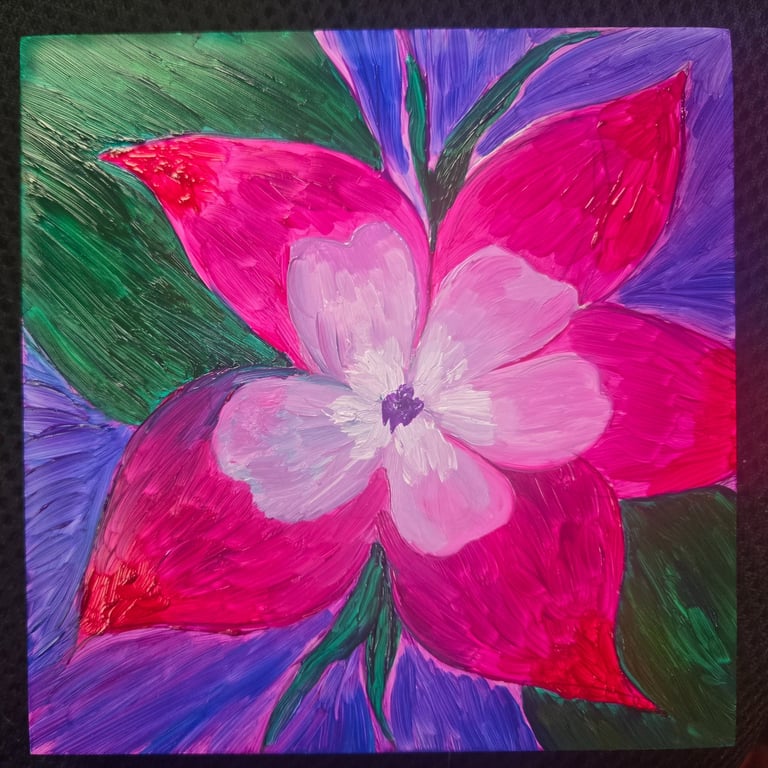 Magenta (painting) Kylee Nicole Smith