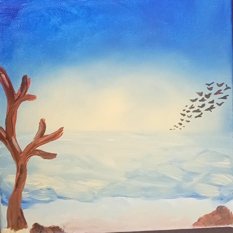 Soaring (painting) Kylee Nicole Smith