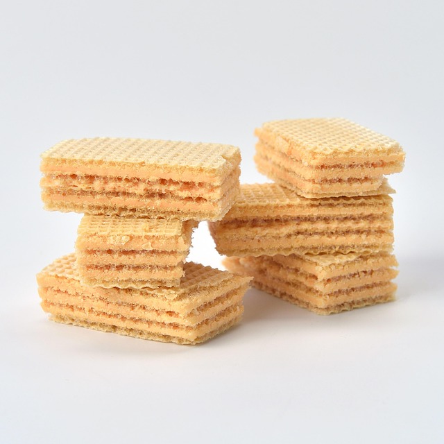 Wafer biscuits from Dukes, Britannia and others