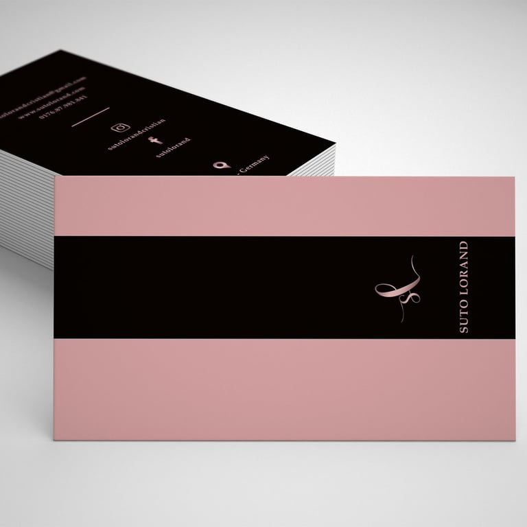 Commercial Business Card Graphic Design