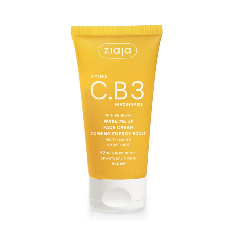 Ziaja Wake Me Up Face Cream Vitamin C Niacinamide 