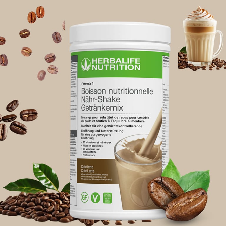Formula 1 Café Latte Herbalife Nutrition Suisse