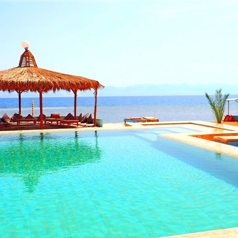 Pool view from Bedouin star beach