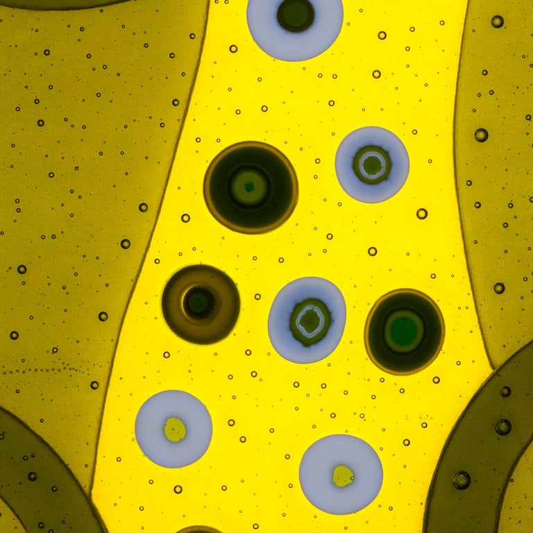 Pond Life - Wall light panel