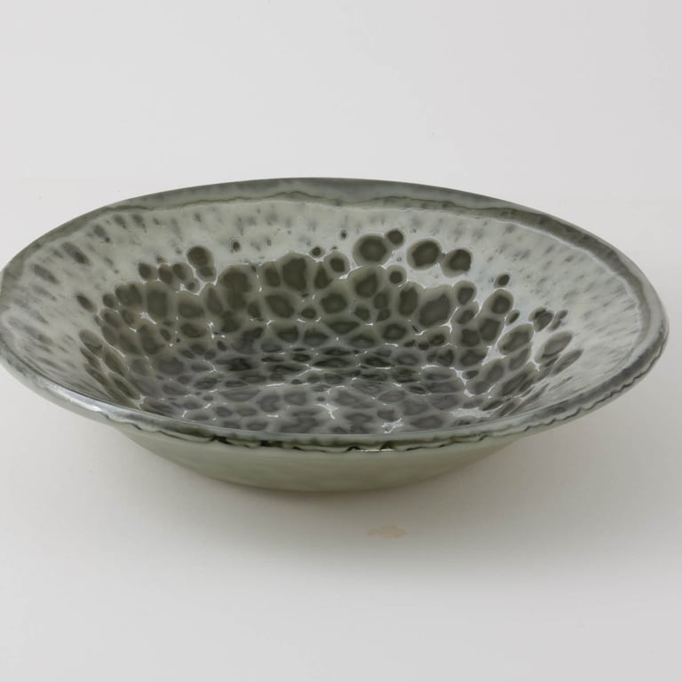 Driftwood Grey - Small wide classic bowl