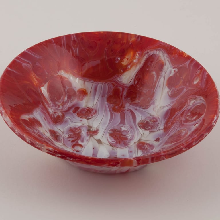 Strawberries and Cream - Small classic bowl