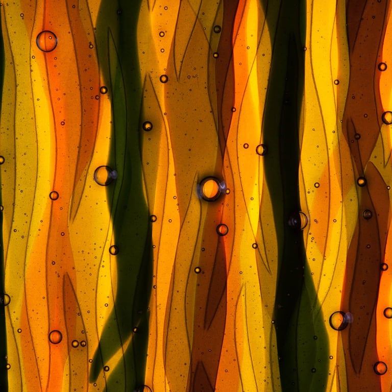 Under the Sea - Wall light panel