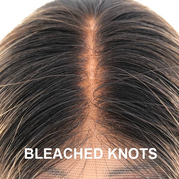 Blonde Ombre Invisible Lace Human Hair Lace Front Wig