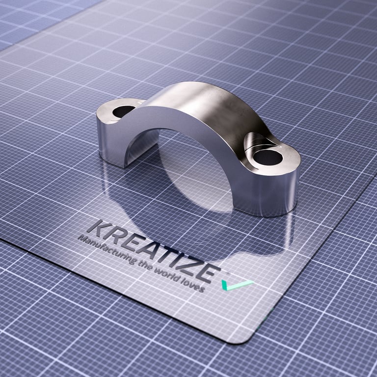 product rendering on a branded surface