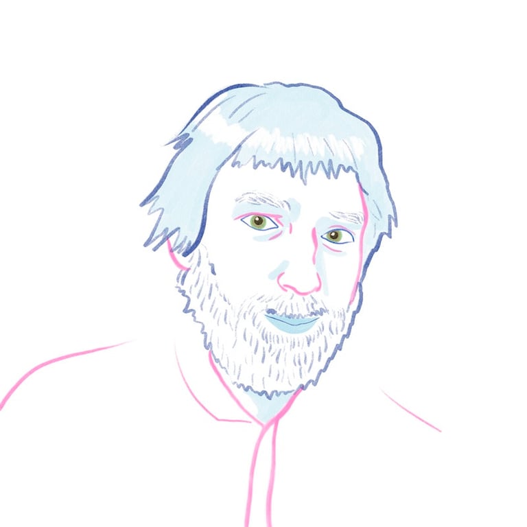 Portrait illustré de mon ami Noé