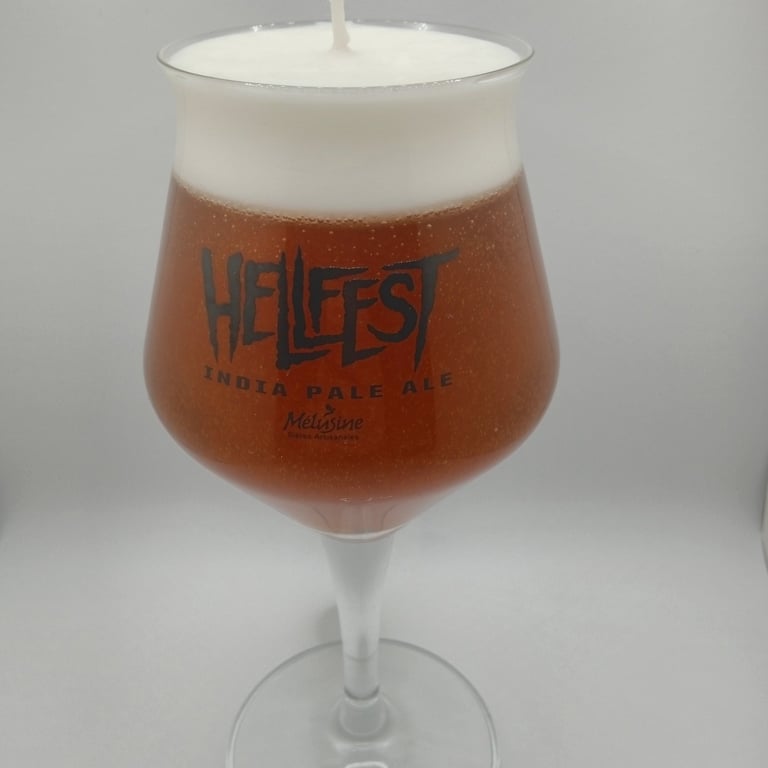 Hellfest Beer scented candle