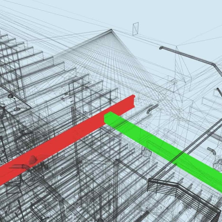New Optic Studio: MEP Coordination & Clash Detection