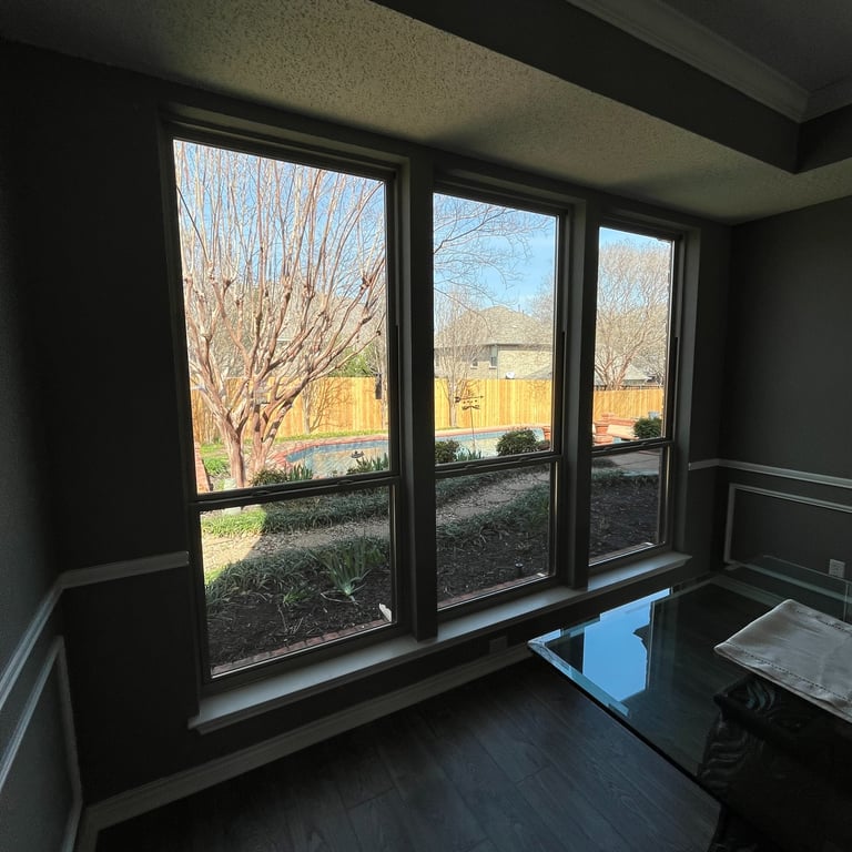 dining room new windows
