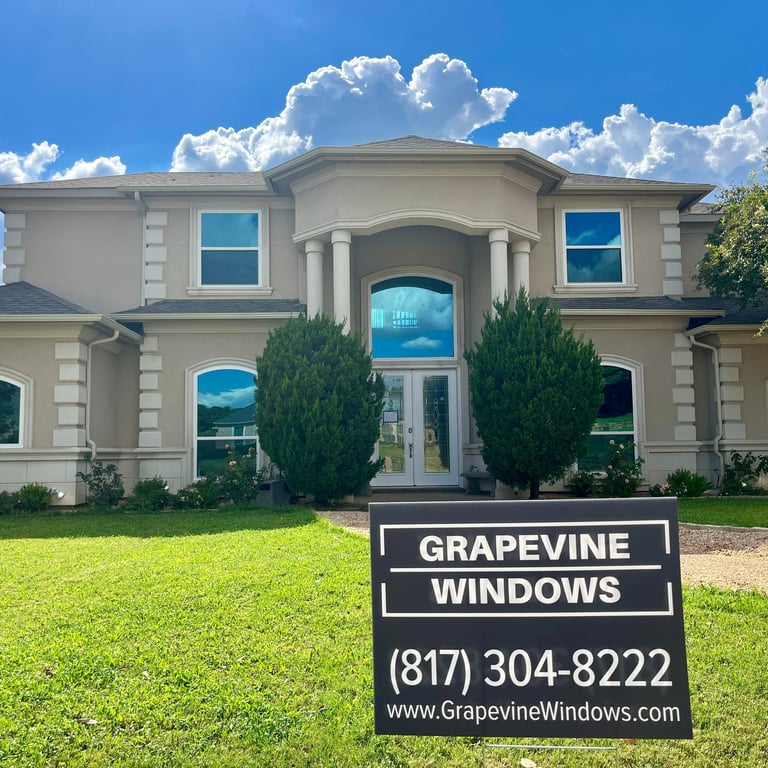 new windows lowe 340 glass grapevine windows sign