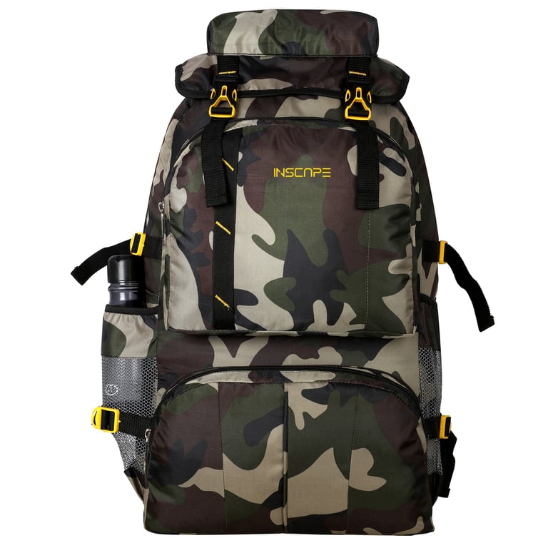 medium trekking bags with camouflage fabric 