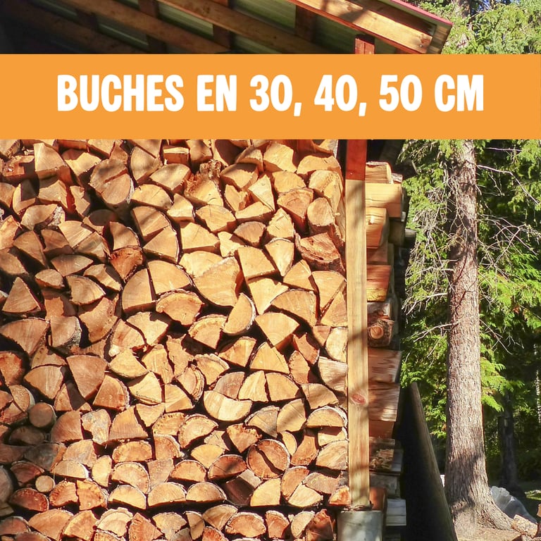 buche de bois de chauffage pierrelatte