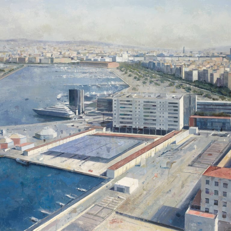 A VISTA DE PAJARO 122 X 91