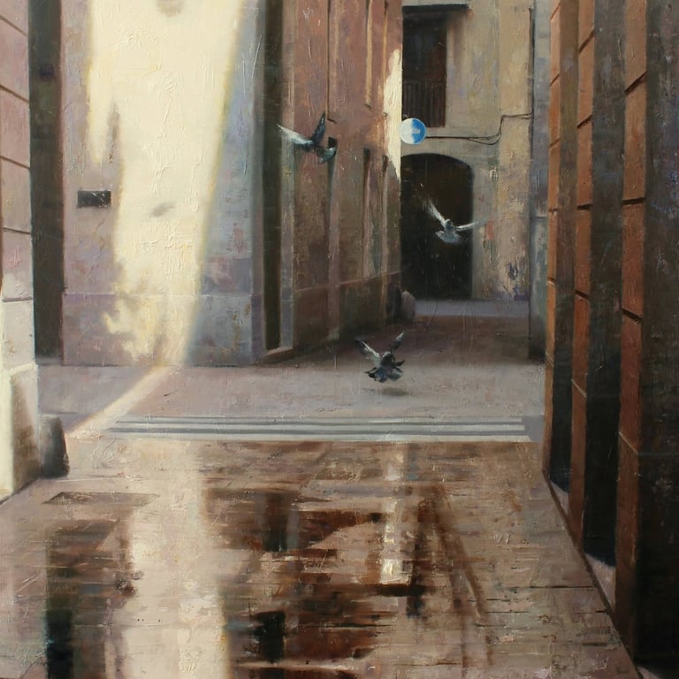 ALETEO DE PALOMAS 80 X 60