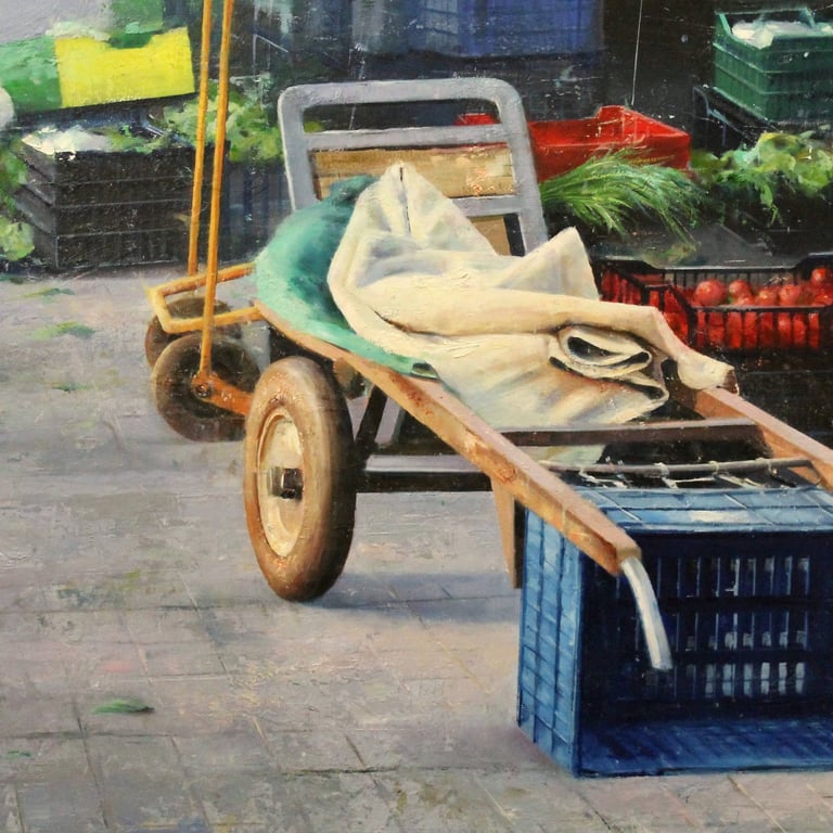 BODEGON DE MERCADO 50 X 80