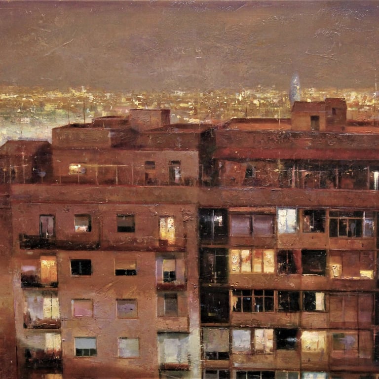 CAE LA NOCHE 80 X 60