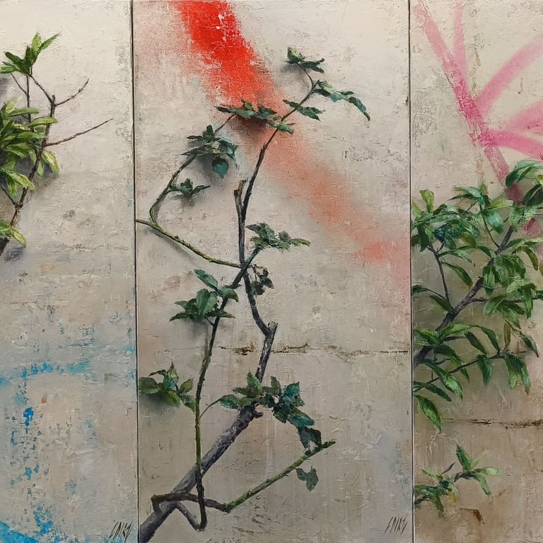 FEELINGS TRIPTIC 60 X 90