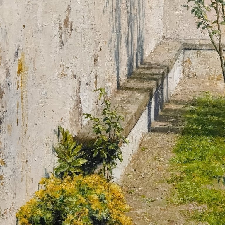 FLOWERS IN THE SUN 80 X 40