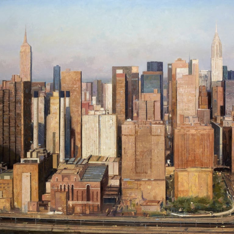 ONE THOUSAND BUILDINGS 122 X 150