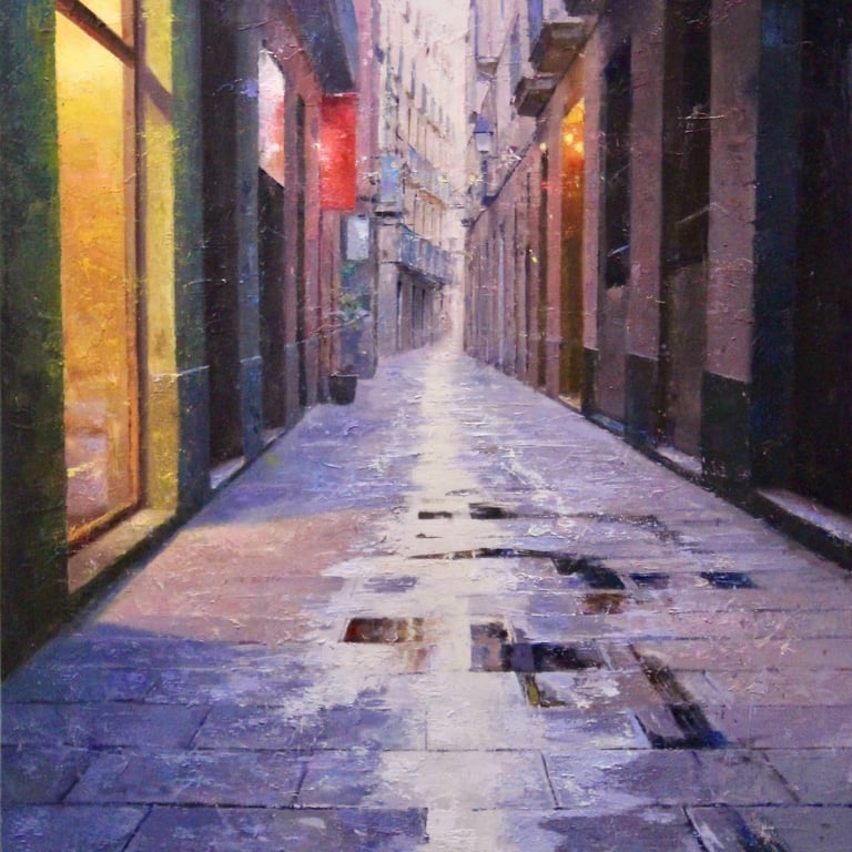 PRIMERAS LUCES 81 X 65