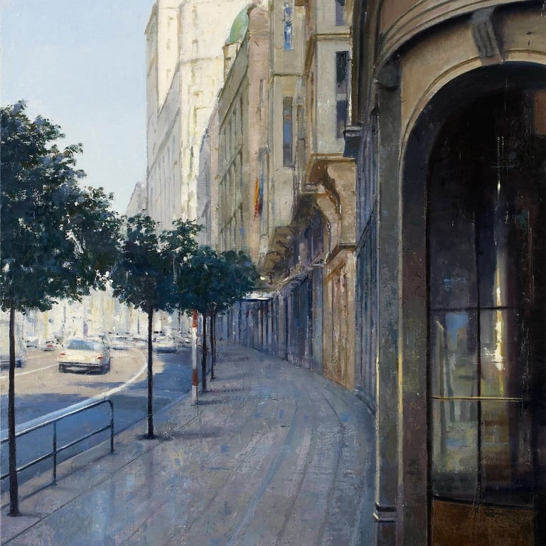 SUBIENDO GRAN VIA 122 X 70