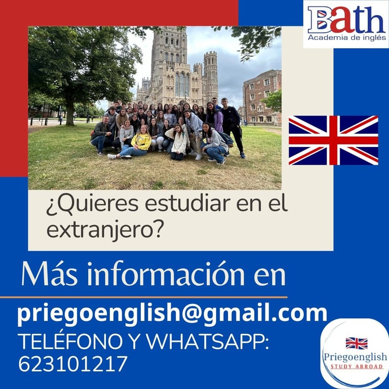 Estudia en el Reino Unido e Irlanda con Priegoenglish