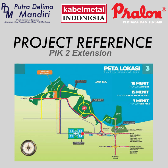  Pipa pralon dan kabel metal indonesia
