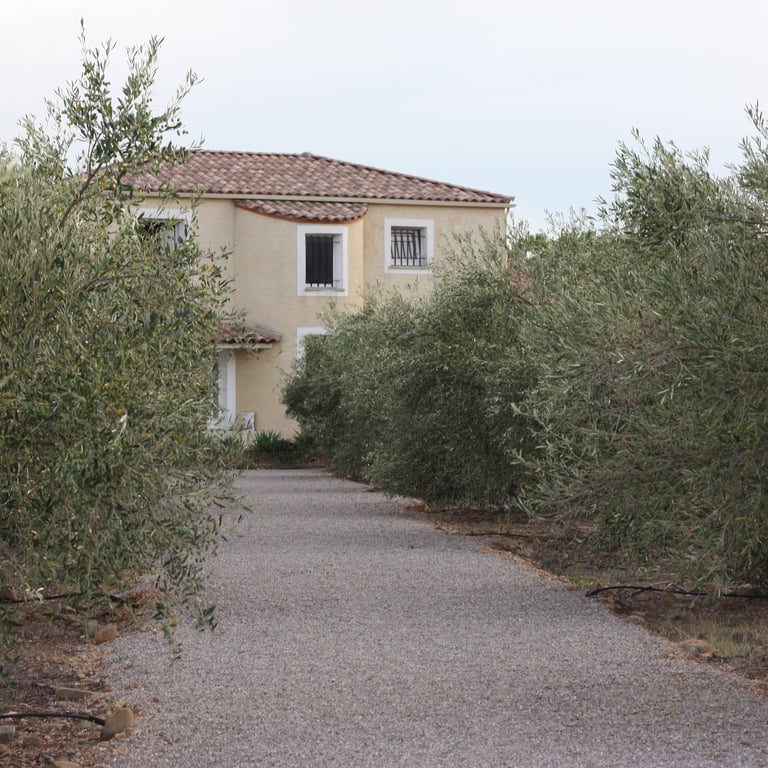 Domaine Des Lucques looking from the front within a distance