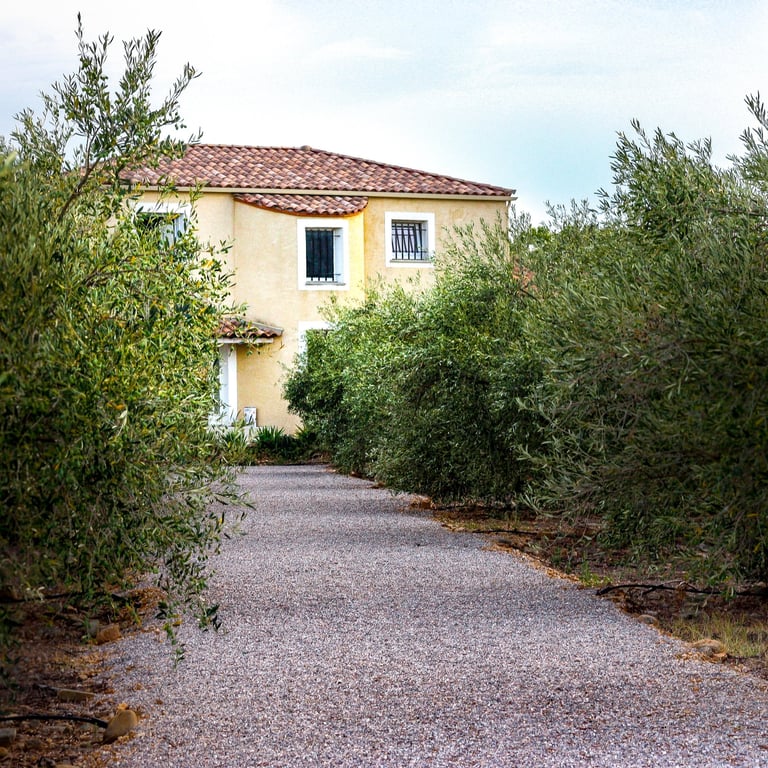 Domaine Des Lucques looking from the front within a distance