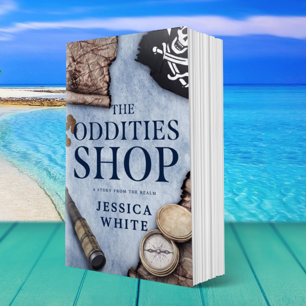 A daydreaming shopkeeper and the handsome pirate stuck in her favorite painting chase adventure and 