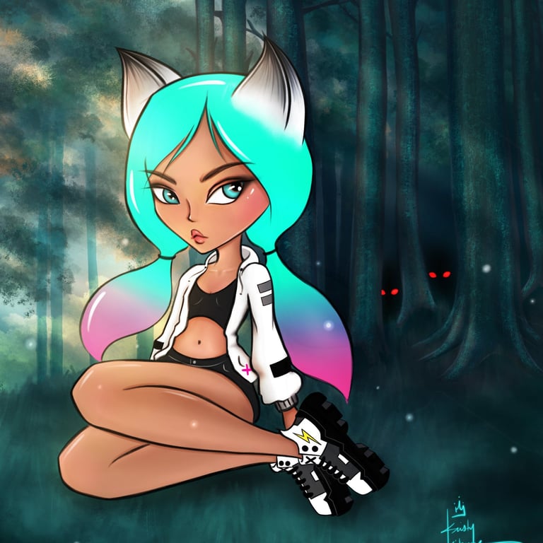 Khali Kitsune girl